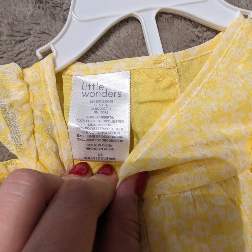 NWT newborn dress - Picture 2 of 3